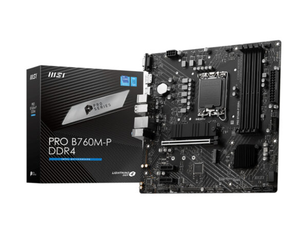 MSI Pro B760M-P DDR4 Motherboard