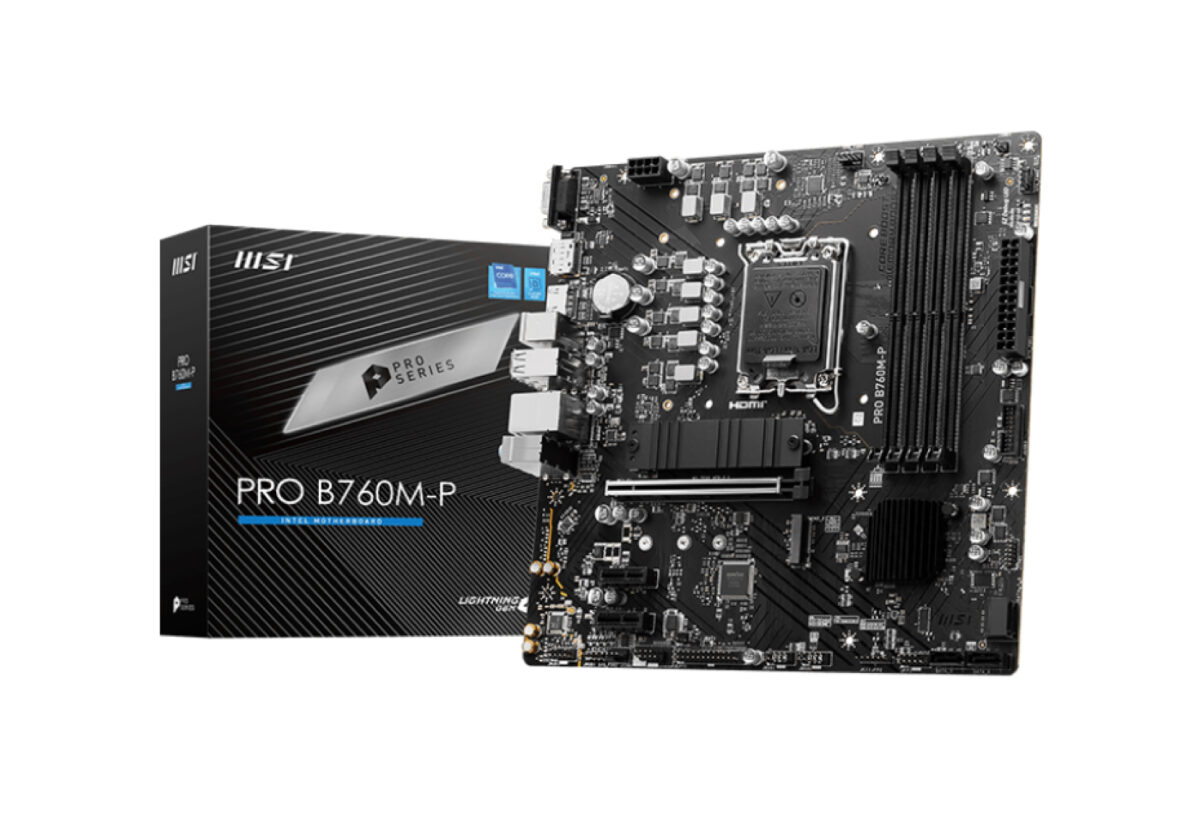 MSI Pro B760M-P Motherboard