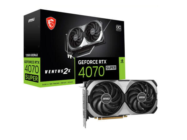 MSI RTX 4070 Super Ventus 2X OC 12GB Gaming Graphics Card