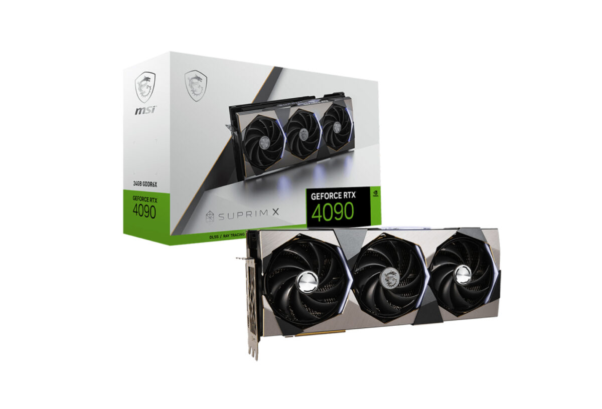 MSI RTX 4090 Suprim X 24GB Gaming Graphics Card